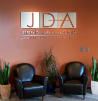 JDA Architects 3D Lobby Sign