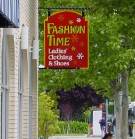 Fashion Time Blade Sign