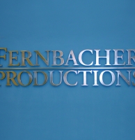Fernbacher Productions 3-D Lobby Sign Detail